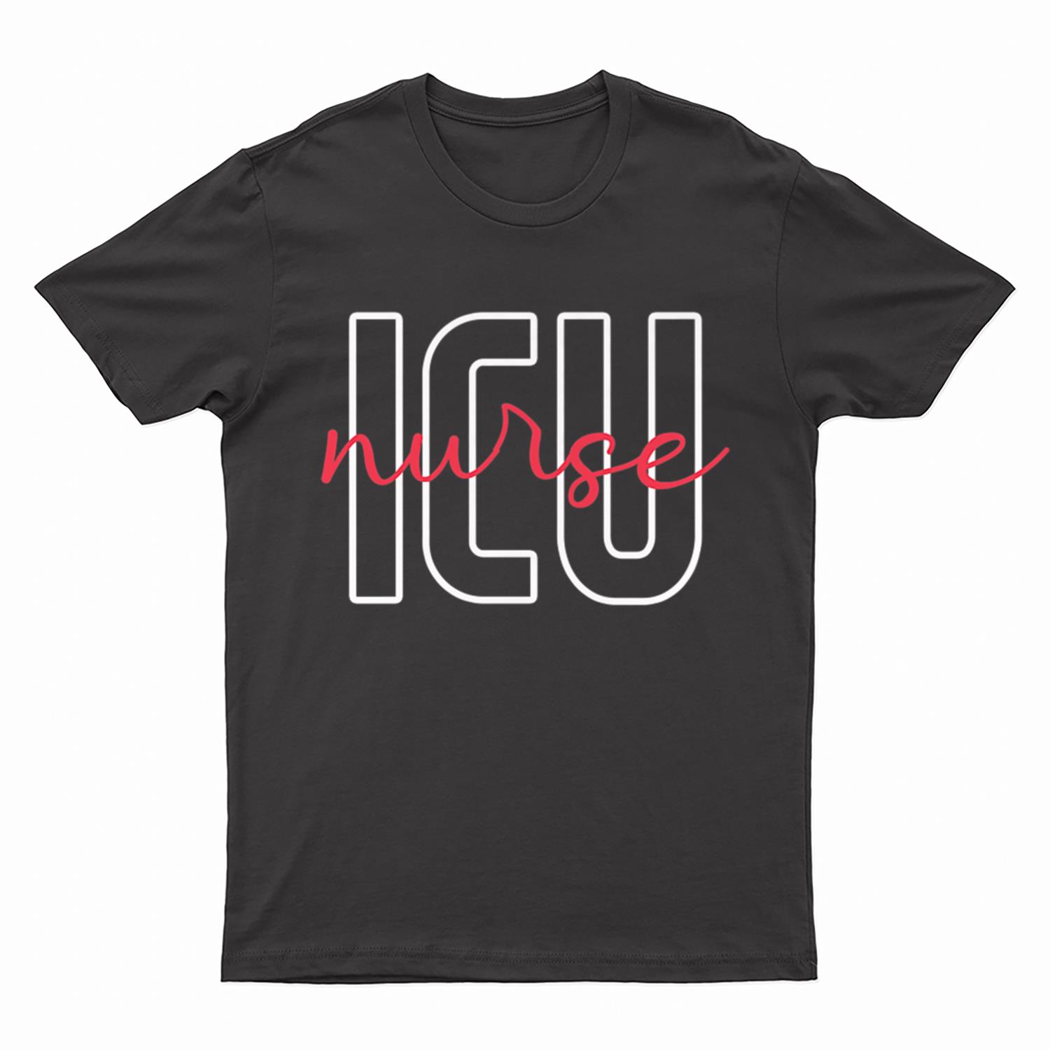 Intensive Care Nurse Life Pocket ICU Intensive Care Nurse T-Shirt