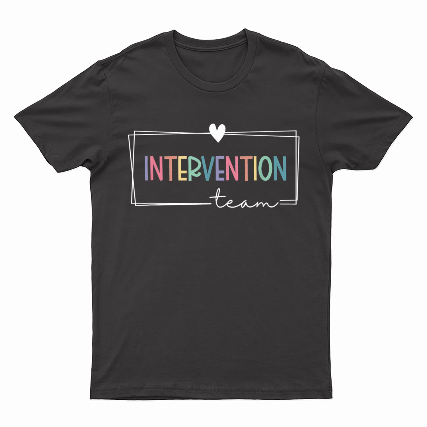 Intervention Teacher Team Early Intervention Squad T-Shirt