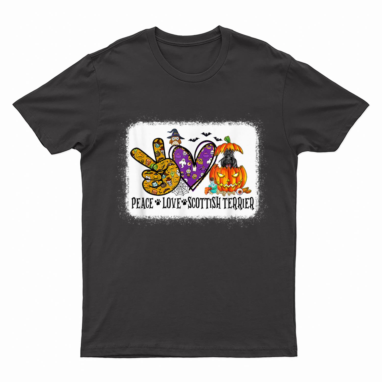 It's Fall Y'all Scottish Terrier Autumn Halloween Costume T-Shirt