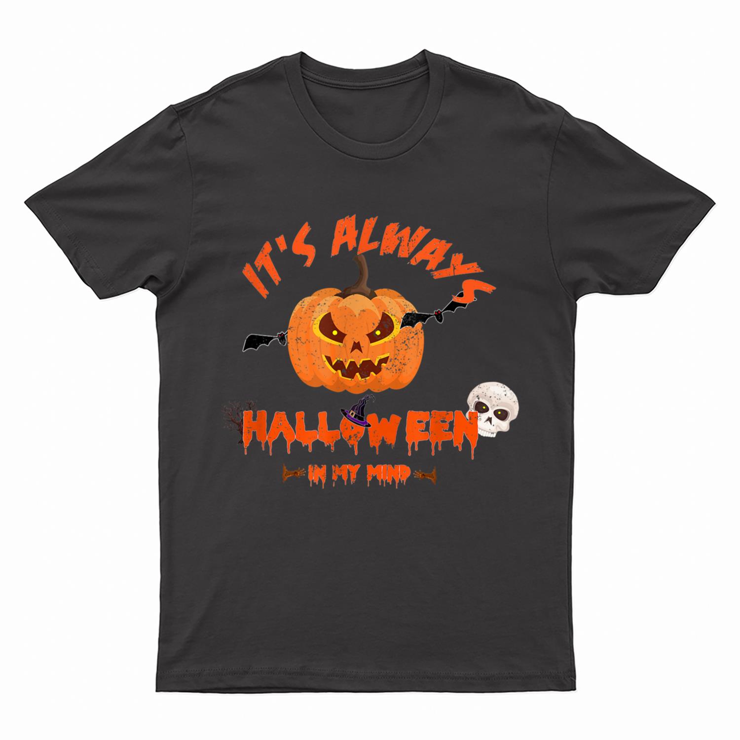 It's Halloween Time Halloween Costume Spooky Haunted House T-Shirt