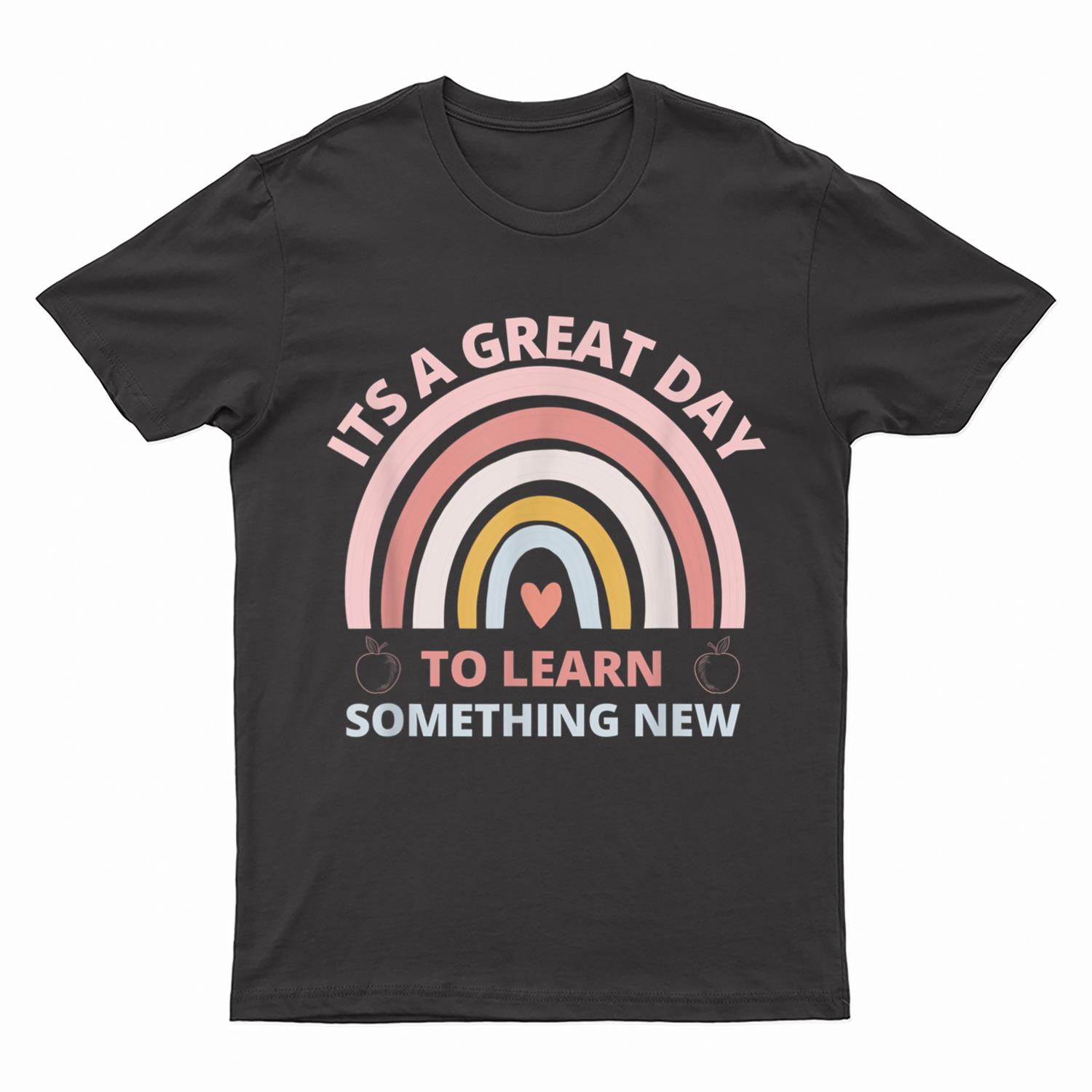 It's a Good Day To Learn Something New Groovy Teacher T-Shirt