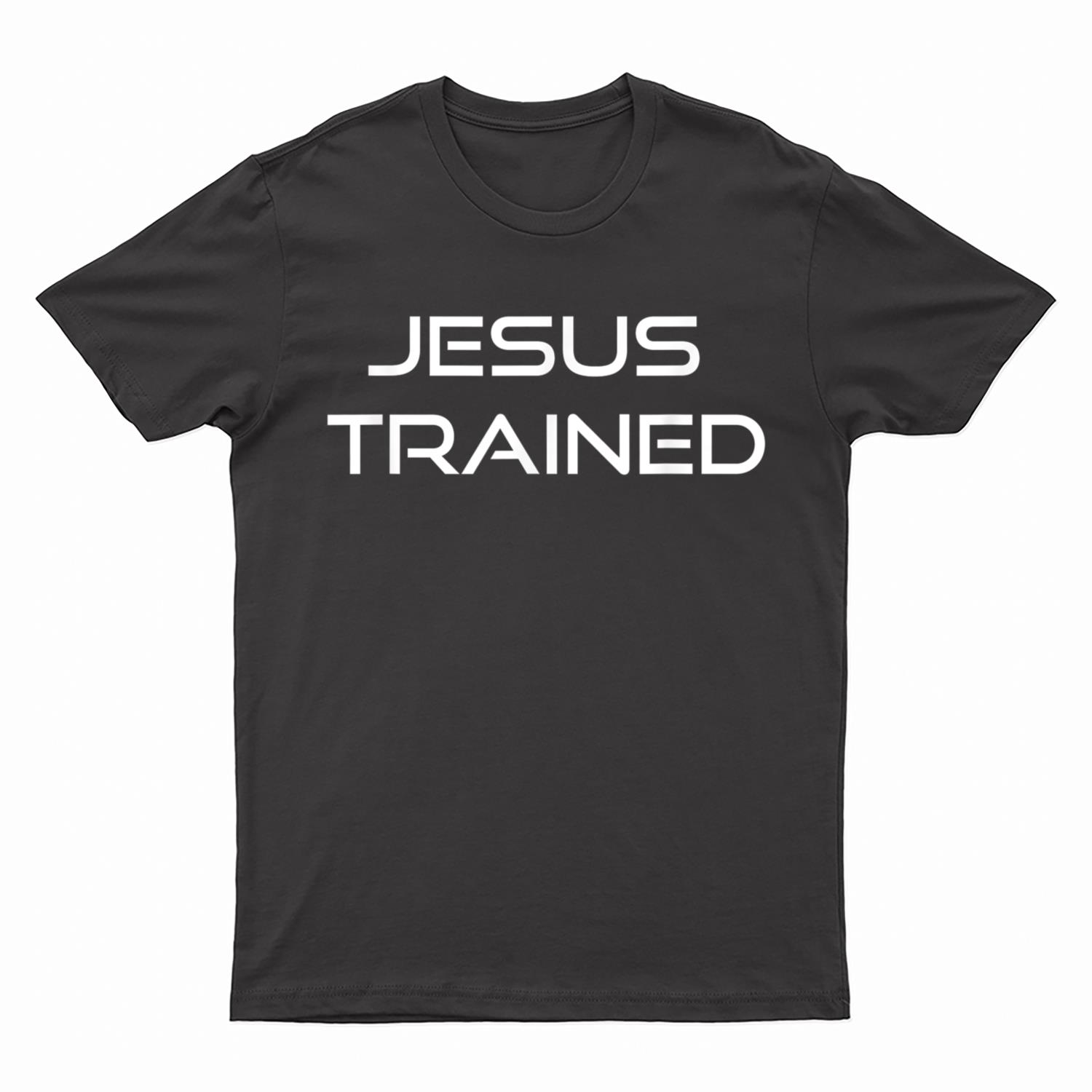 Jesus Trained Wrestling T-Shirt