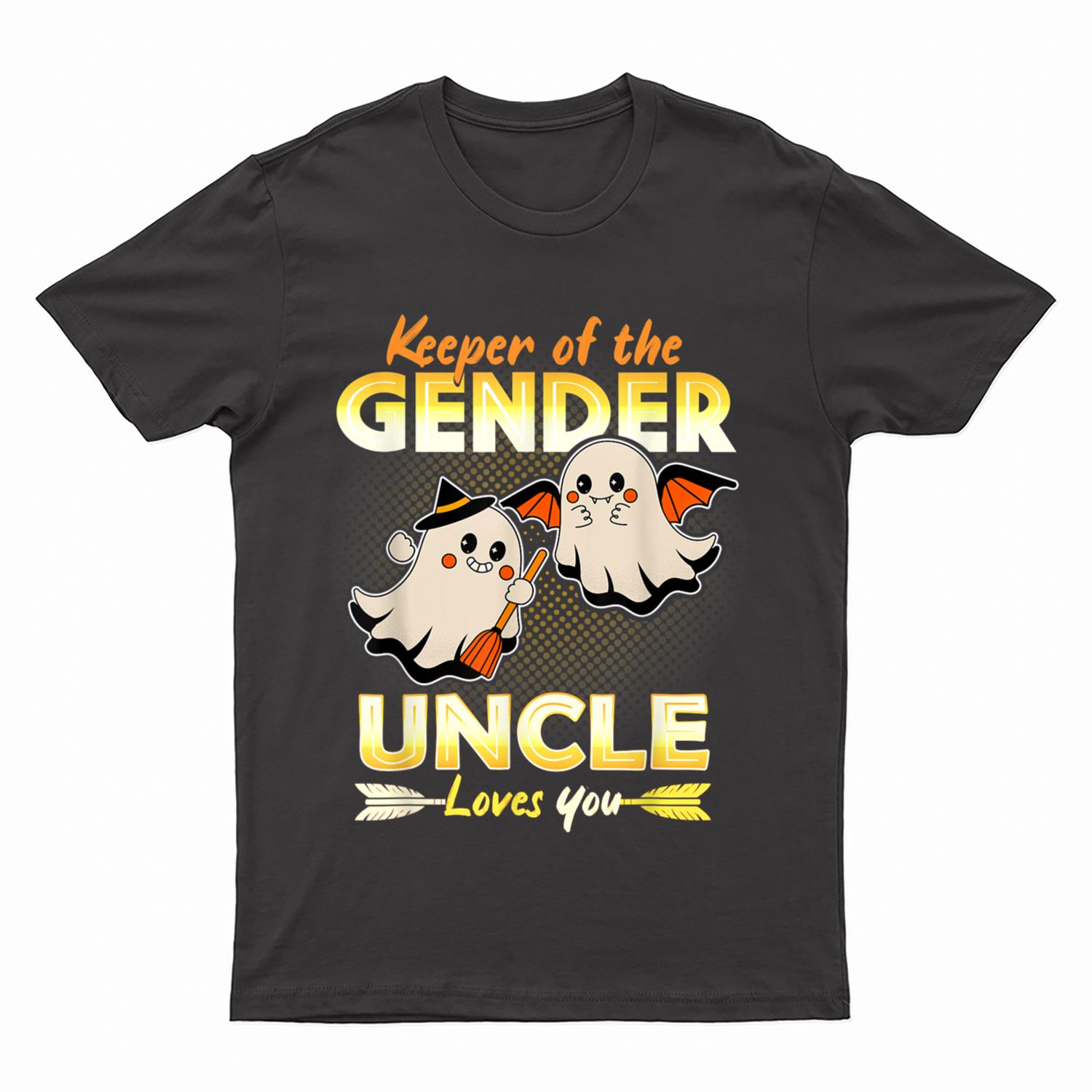 Keeper Of The Gender Uncle Loves You Reveal Halloween T-Shirt