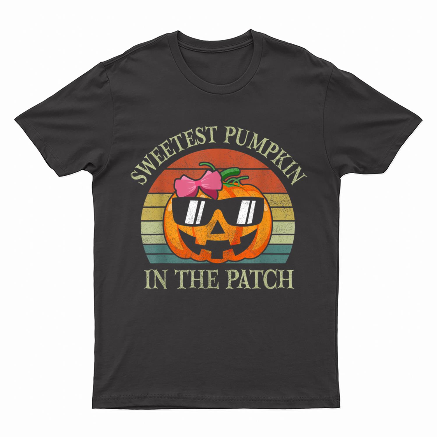 Kid Halloween Toddler T shirt, Sweetest Pumpkin In The Patch T-Shirt