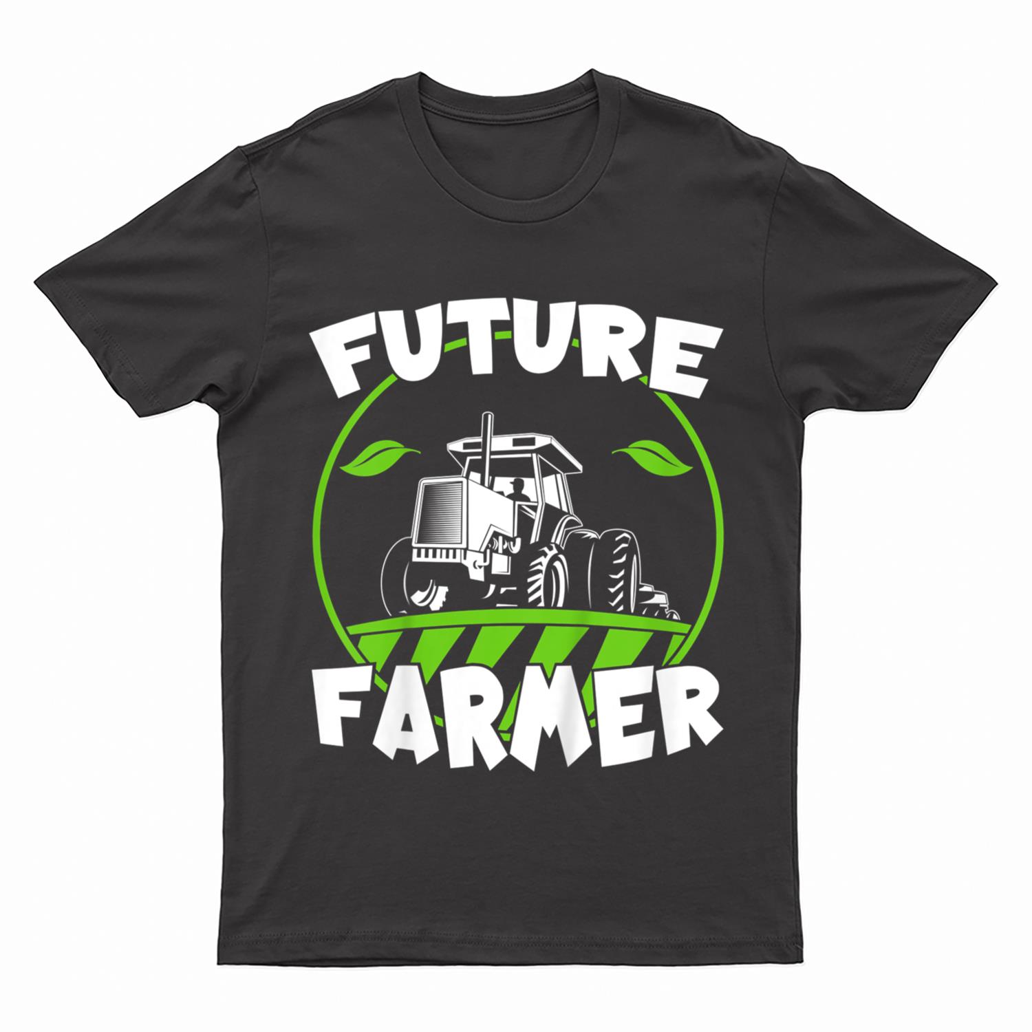 Kids Farm Tractor Boy Future Farmer T-Shirt