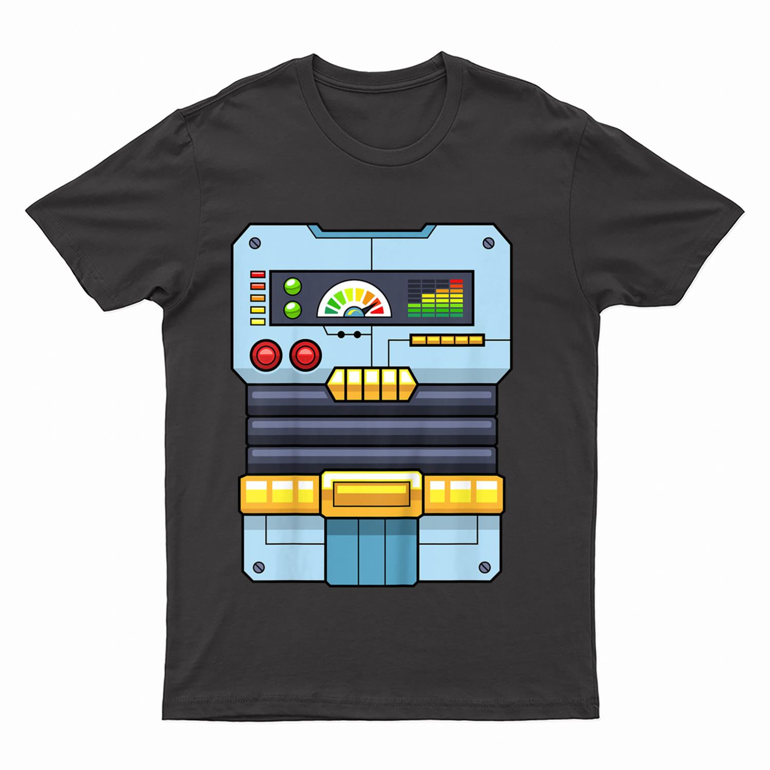 Kids Robot Costume   Boys Girls Halloween Outfit T-Shirt