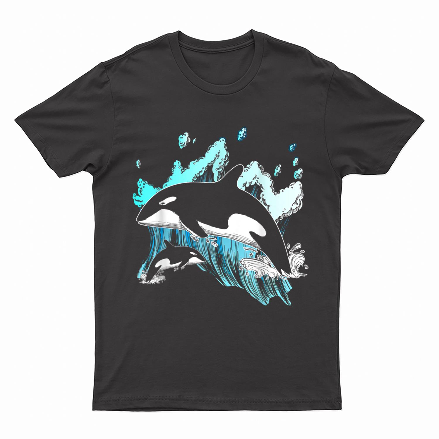 Killer Whale Ocean Lover Gift Idea Men Boys Kids Orca T-Shirt
