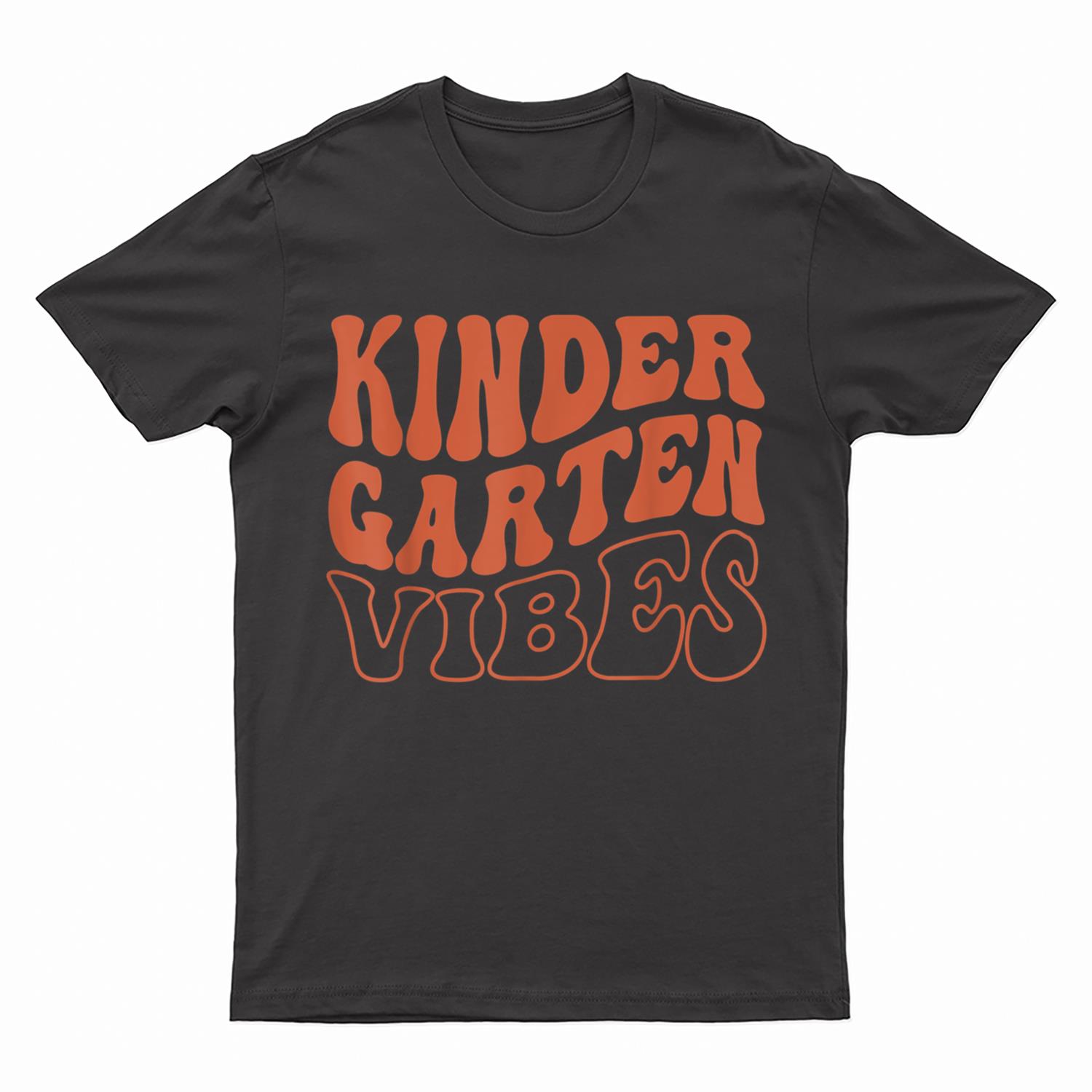 Kindergarten Vibes Back To School Teacher Girls Boys Toddler T-Shirt