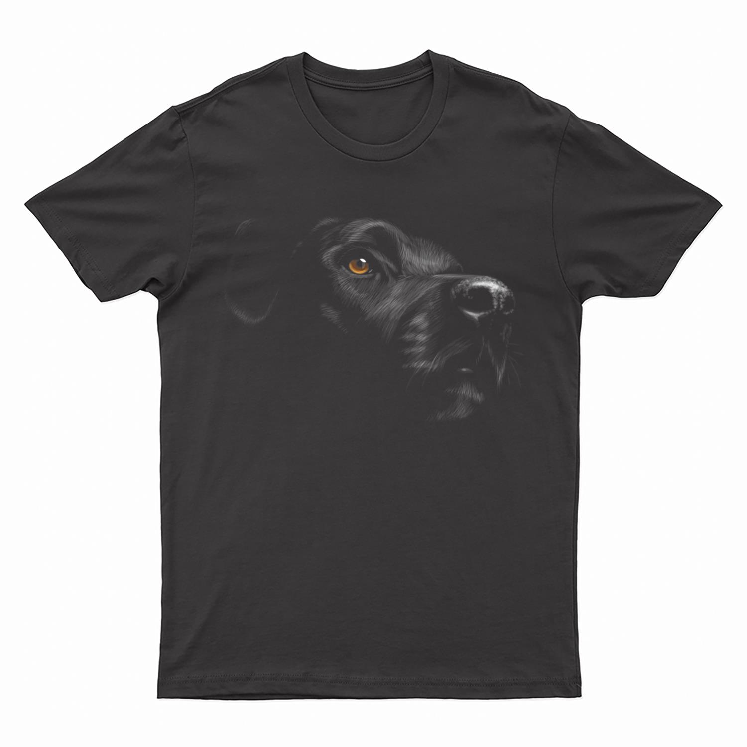 Labrador Retriever Dog Head Dog Lovers T-Shirt
