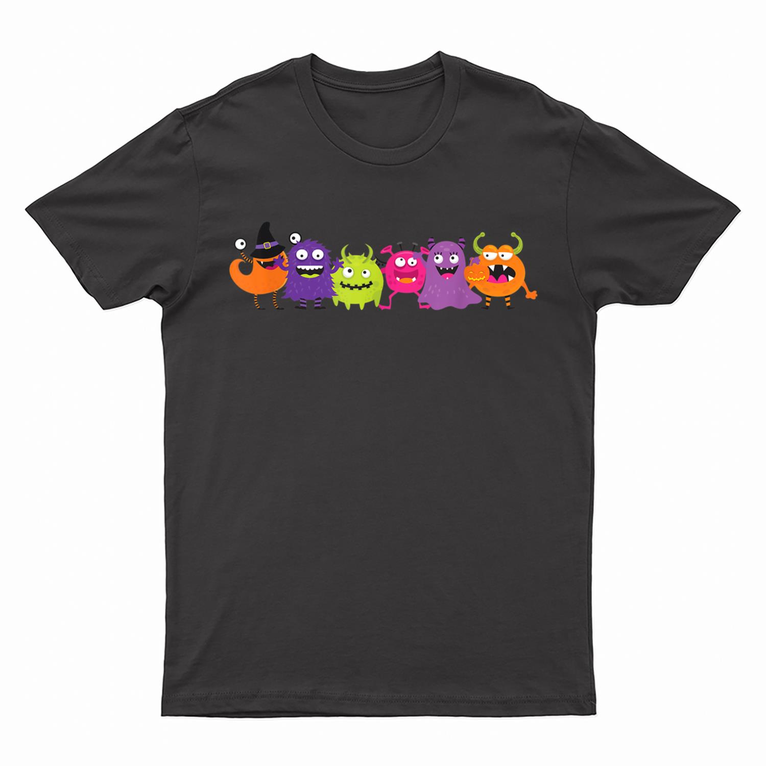 Little Monster Lazy Halloween Costume Cute Creepy T-Shirt