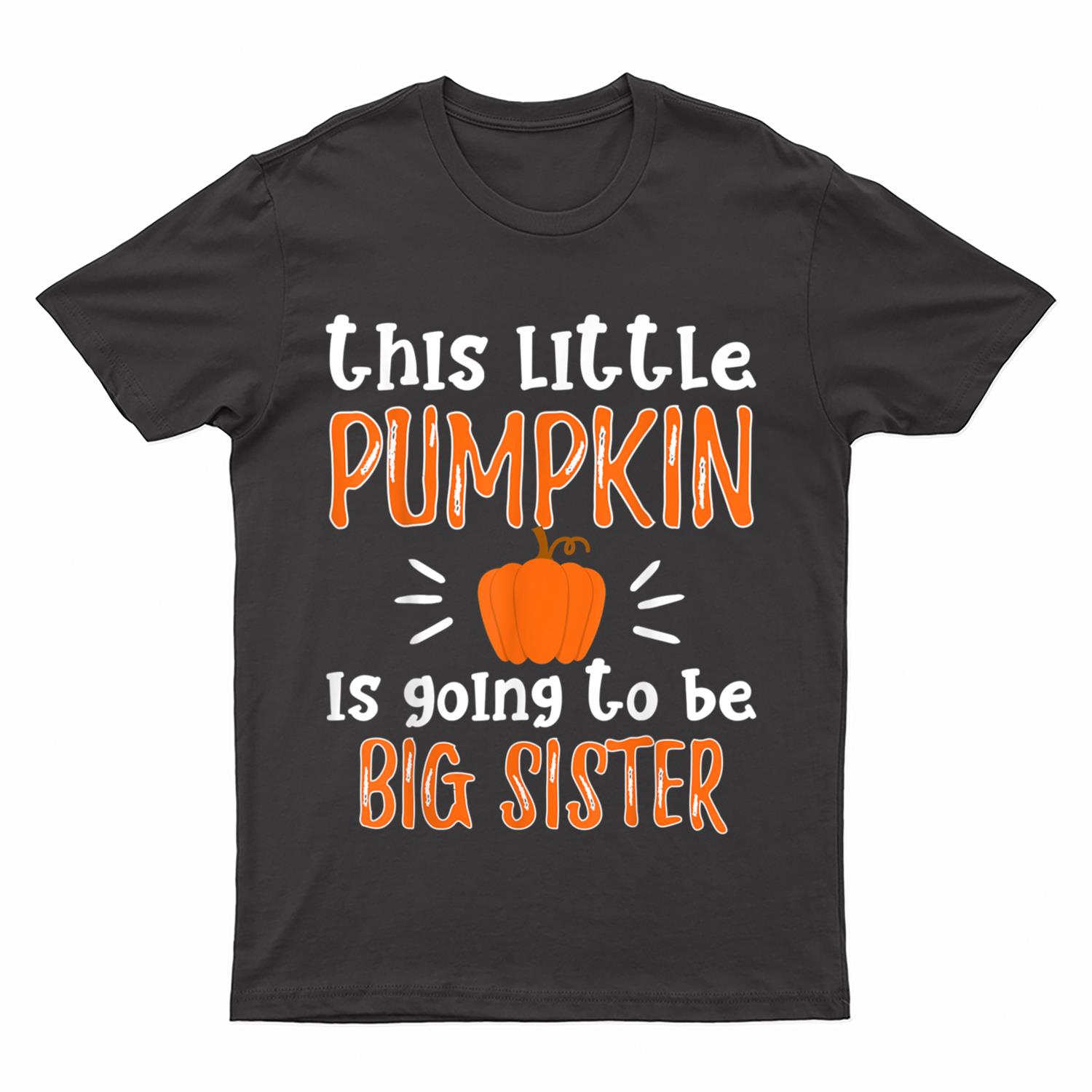 Little Pumpkin Pregnancy Announcet Halloween T-Shirt