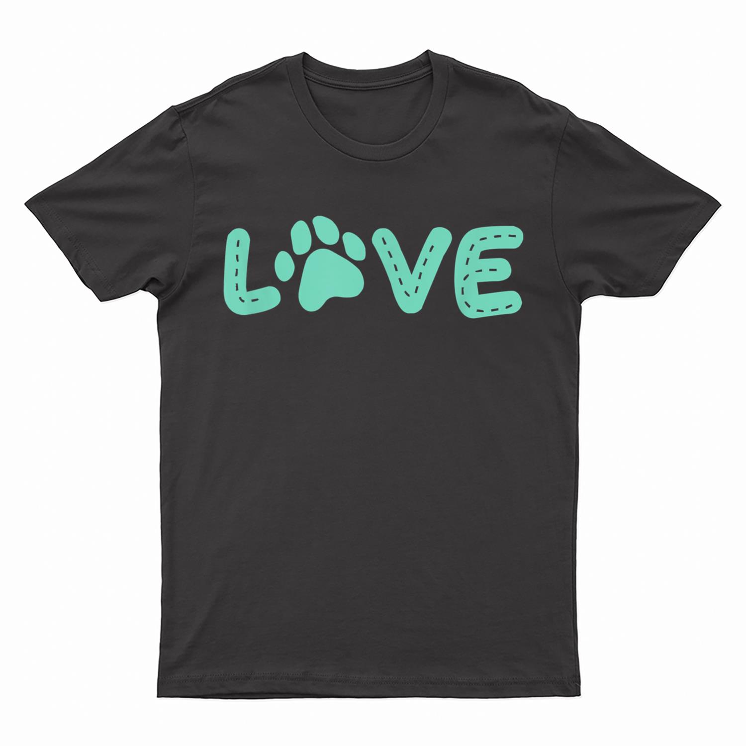 Love Dog Presents For Dog Lovers, Paws Dog T-Shirt