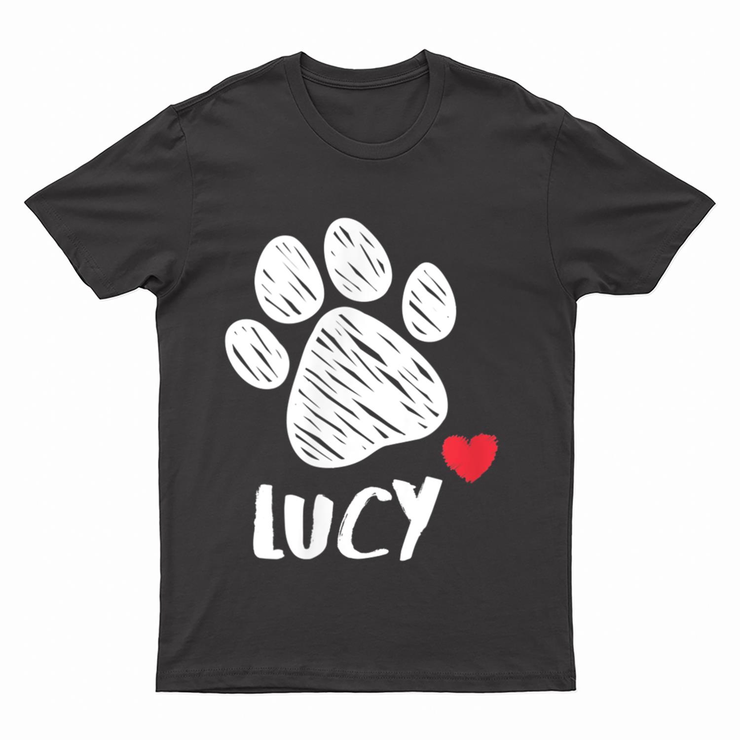 Lucy My Dog Lucy I love My Dog Lucy Puppy Love Dog Lover T-Shirt