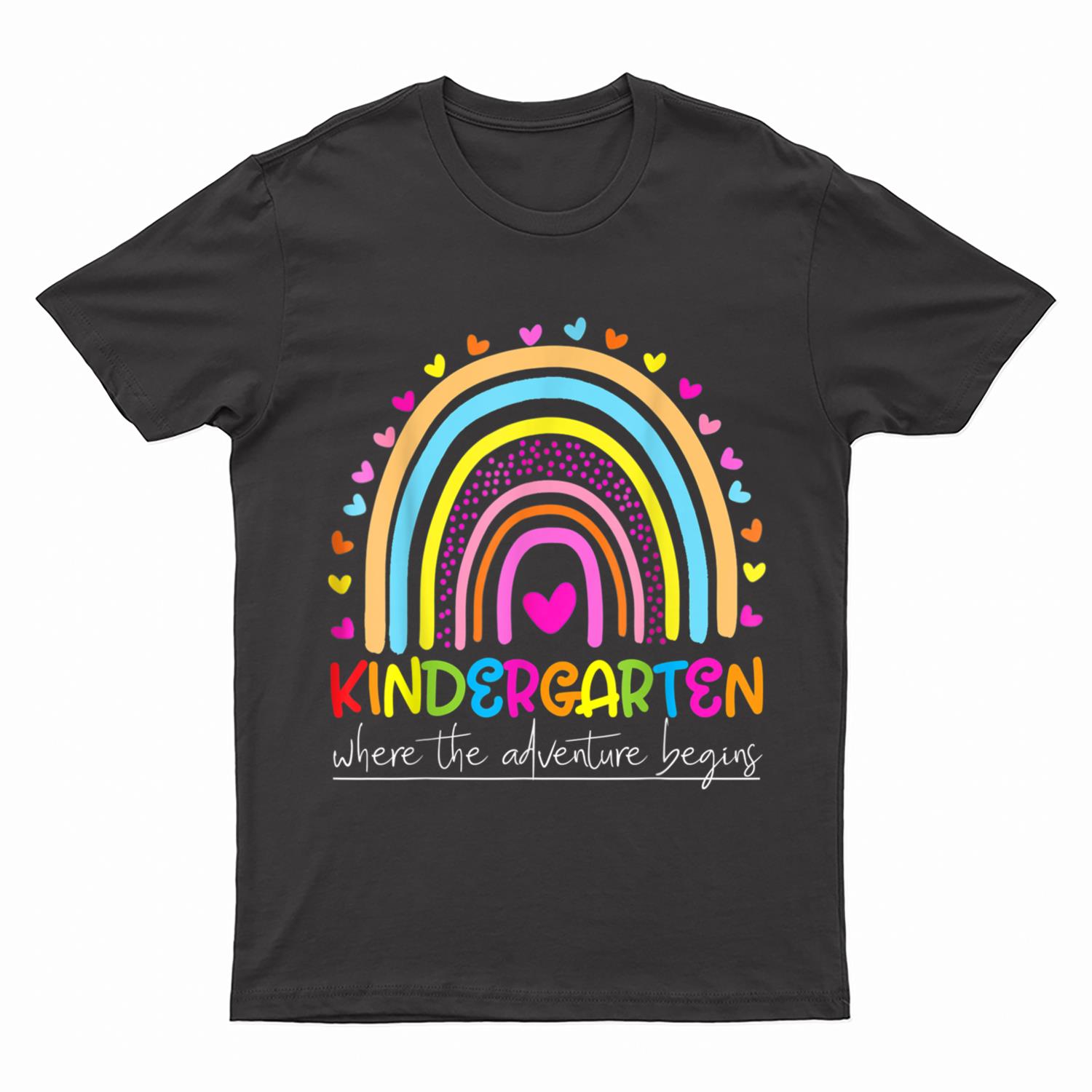kindergarten rainbow teacher Welcome Back To School Teacher T-Shirt